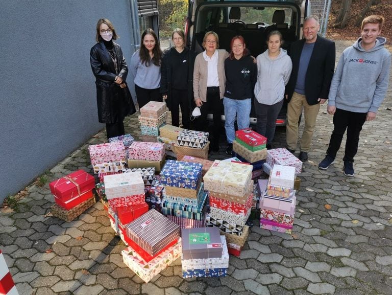 Weihnachten im Schuhkarton